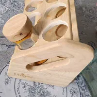 استند ادویه چوبی یونیک کوی کارمندان جنوبی|آبچکان و نظمدهنده ظروف|کرج, کوی کارمندان جنوبی|دیوار