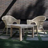 صندلی پلاستیکی ناهارخوری سبدی حصیری|میز و صندلی غذاخوری|تهران, خرمشهر|دیوار