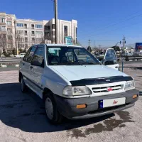 پراید کاربراتور 82 دو لکه رنگ فروش فوری