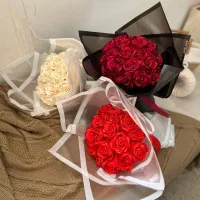 آموزش دسته گل ربانی