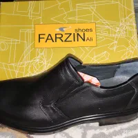 کفش طبی فرزین چرم طبیعی