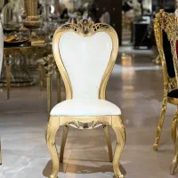 صندلی پرومکس پلیمری طلایی