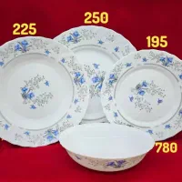 ارکوپال گرد زیبا گل ابی|ظروف سرو و پذیرایی|اصفهان, شهشهان|دیوار