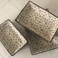 ست سبد حصیری سه تکه(سبدنان وسبزی و..)|ظروف نگهدارنده، پلاستیکی، یکبارمصرف|تهران, صادقیه|دیوار