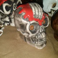 کله اسکلت جنس پلیستر نو نو دونه ای ۵۰۰ هزار تومان|مجسمه، تندیس، ماکت|سنندج, |دیوار