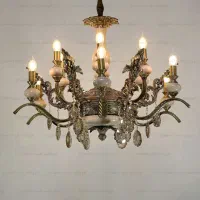 لوستر در تنوع مدل بالا|لوستر و چراغ آویز|اردبیل, |دیوار