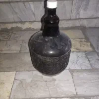 قرابه شیشه ای بطری شیشه ای