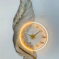 ساعت پر مدل بک لایت|ساعت دیواری و تزئینی|ملارد, |دیوار