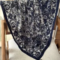 روسری پاییزه دور دوخت منگوله دار|لباس|عنبرآباد, |دیوار