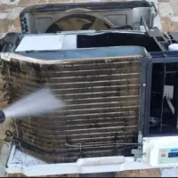 سرویس .شستشوی کولر پنجره ای صفر شویی باکمترین ق