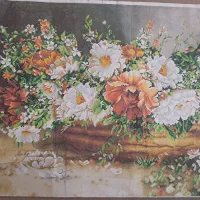 تابلو فرش روی دار بافته شده فروش فوری