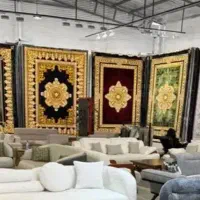 فرش بیتا+/متراژ۱2و9و6متری نخ ابریشم طرح کلاسیک،