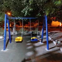 سرسره کودک تاب پارکی سبدزباله