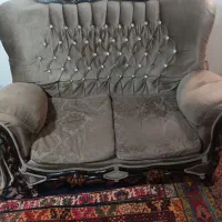 مبل هفت نفره چوبی|مبلمان خانگی و میز عسلی|اردبیل, |دیوار