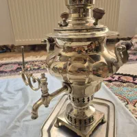 سماور زغالی|کلکسیون اشیاء عتیقه|شهرکرد, |دیوار