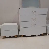 میز آرایش و پاتختی|جاکفشی، کمد، دراور|سبزوار, قصبه غربی|دیوار