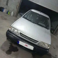 پراید نقره ای بی رنگ  مدل ۸۹