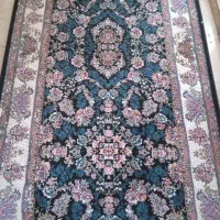 فرش کناری شاهان سرمه ای کاملا نو نو نو