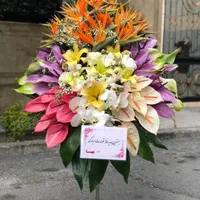 فروش تاج گل ختم وترحیم وتبریک.نمایشگاه تکی.عمده|خدمات پذیرایی، مراسم|تهران, آهنگ|دیوار