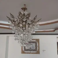 لوستر بزرگ از جنس برنج|لوستر و چراغ آویز|کرج, شهرک آسمان|دیوار