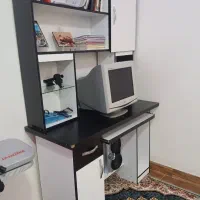 میز کامپیوتر و کتابخانه|میز تحریر و کامپیوتر|هرسین, |دیوار