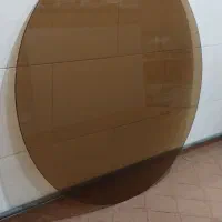 شیشه ی گرد دودی