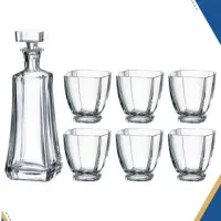 ست تنگ و لیوان کریستال بوهمیا