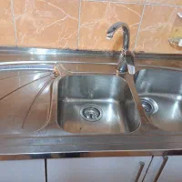 سینک ظرفشویی 120|آب‌چکان و نظم‌دهنده ظروف|ری, شهادت|دیوار