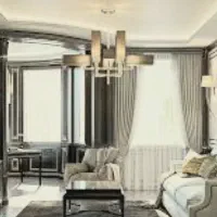 ۶۲متر/۲خواب/سالن پرده خور/تاپ لوکیشن