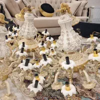 3عدد لوستر سرامیکی|لوستر و چراغ آویز|ماکو, |دیوار