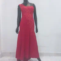 لباس مجلسی جنس کرپ وتور دانتل