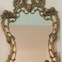 آینه برنجی سیاه قلم