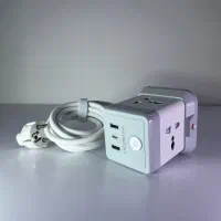 چند راهی 4 خانه هایکو استار HS-PS321با کابل 2 متری|سایر لوازم برقی|قم, باجک دو|دیوار