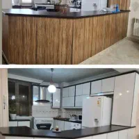 نصب کاغذدیواری  برچسب رنگکاری شیشه مات کن/کل تهران