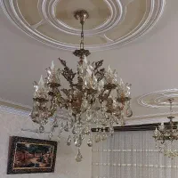 لوستر برنز ۱۲ شاخه|لوستر و چراغ آویز|اردبیل, |دیوار