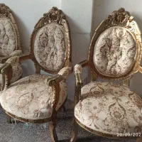 مبلمان سلطنتی ۸ نفره در حد نو|مبلمان خانگی و میز عسلی|لاهیجان, خمیر کلایه|دیوار