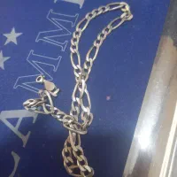گردنبند نقره فیگارو فوری