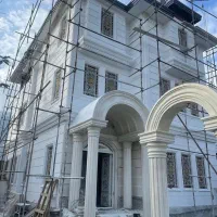 اجرای نمای سیمانی رومی  کلاسیک ومدرن