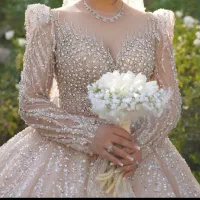 لباس عروس عربی سایز۳۶و۳۸