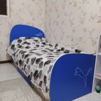 فروش تخت یک نفره طرح پوما