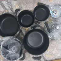 ظروف آشپزخونه قابلمه و ماهیتابه و الک و کف گیر|ظروف پخت‌وپز|اهواز, بهارستان|دیوار