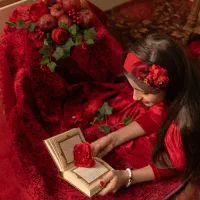 فتوشاپ کار خانم