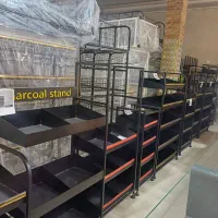 ذغال ایستاده چیپس کم جا و جای پفک سوپر مارکت