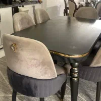 میز غذاخوری شش نفره