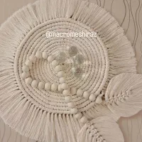 کوسن مکرومه|صنایع دستی و سایر لوازم تزئینی|شیراز, غدیر جنوبی|دیوار