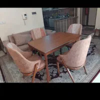 میز ناهارخوری خوری...چهارنفره|میز و صندلی غذاخوری|شاهین‌شهر, شهرک گلدیس|دیوار