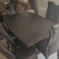 میز ناهارخوری ۸نفره|میز و صندلی غذاخوری|کرمان, |دیوار