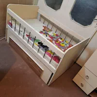 کمد بچه با تخت|تخت و سرویس خواب|مشهد, انقلاب|دیوار