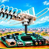 نصب وتنظیم آنتن مرکزی وثابت(تعمیرات انواع گیرنده )