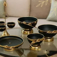 سرویس پذیرایی ۴ تکه ونیز گلدار اقتصادی رسید